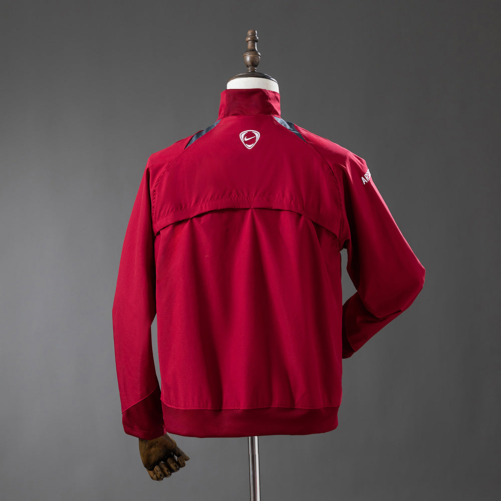 Arsenal 05-06 Windbreaker - Burgundy detail