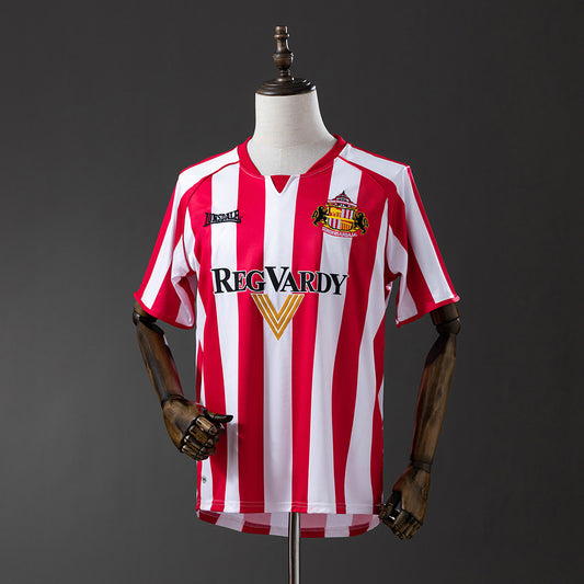 Sunderland 05-06 Home Retro Jersey detail