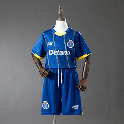 Porto 25-26 Fourth Away Kids Kit Jersey detail