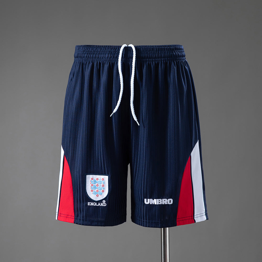 England 1998 Home Retro Shorts detail