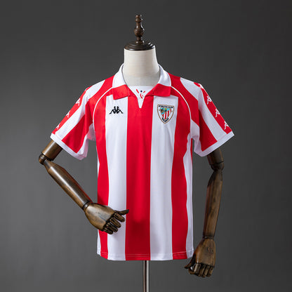 Sevilla 98-99 Home Retro Jersey detail