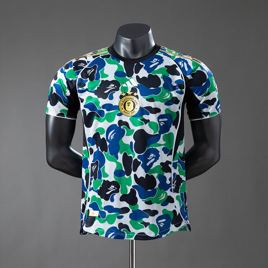 BAPE Collaboration Player Version Jersey detail