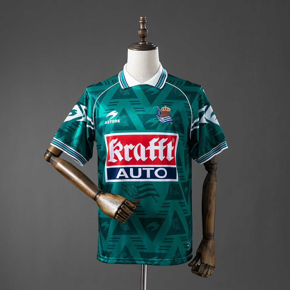 Real Sociedad 95-96 Retro Away Jersey detail