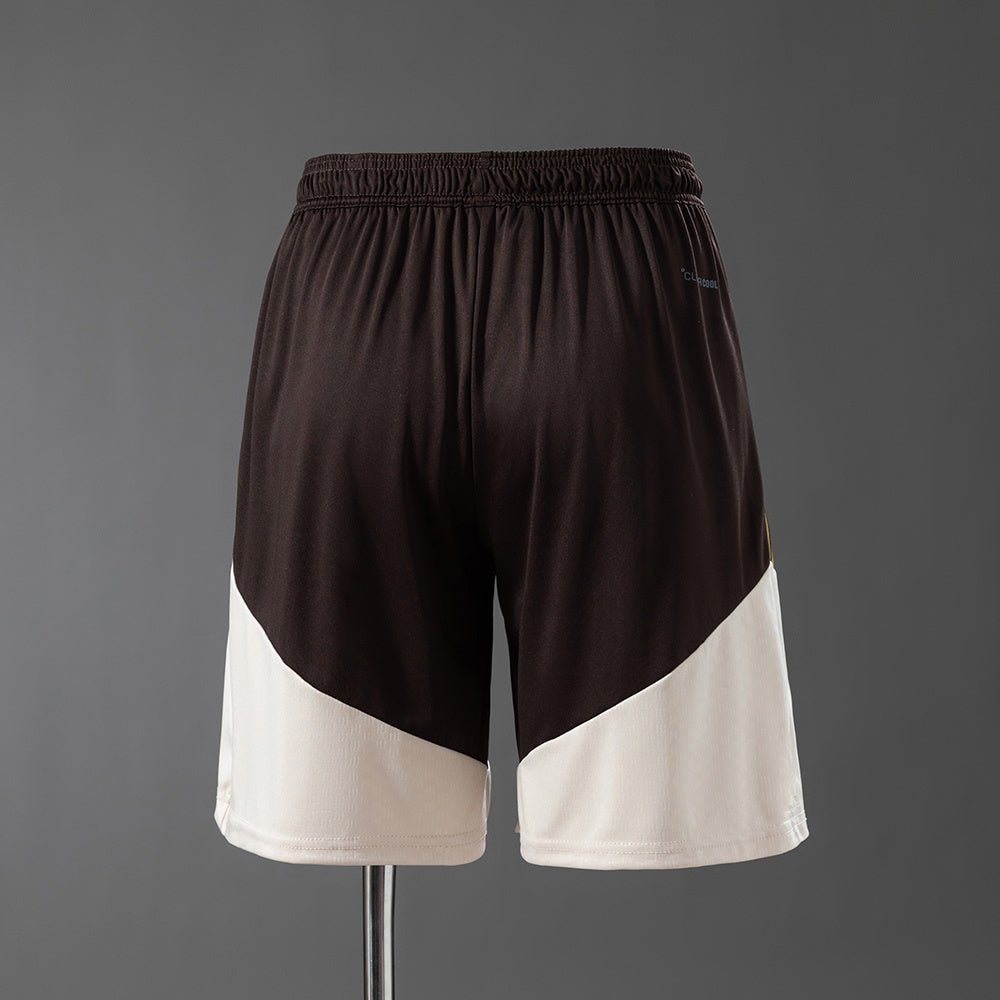 Flamengo 26-27 Training Shorts - Brown detail