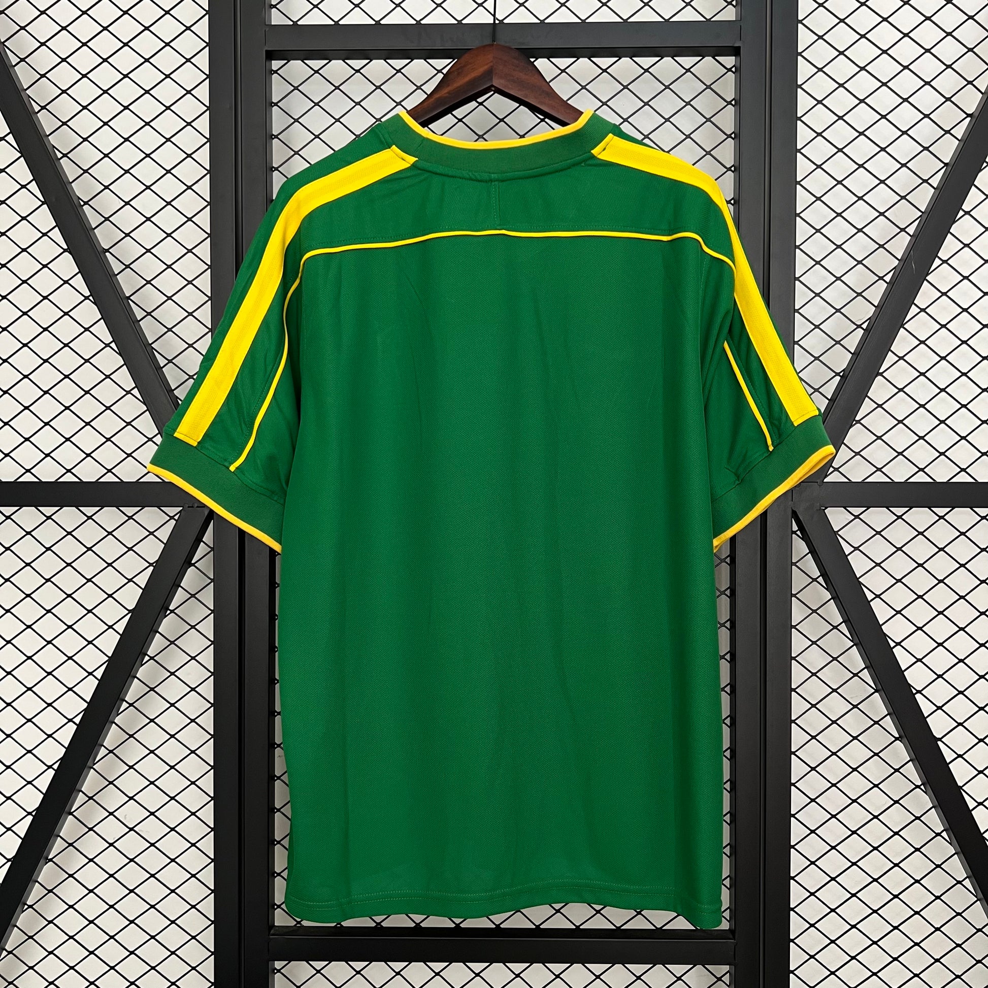 Retro Brazil 1998 Goalkeeper Green