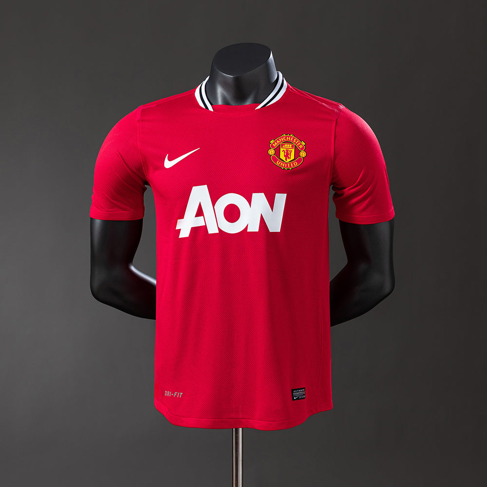 M-U 2011-12 Player Version Retro Home Jersey detail