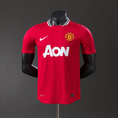 M-U 2011-12 Player Version Retro Home Jersey detail