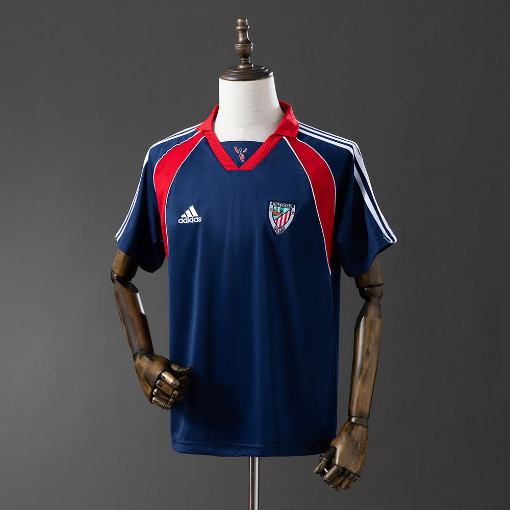 Retro Athletic Bilbao 99-00 Away detail