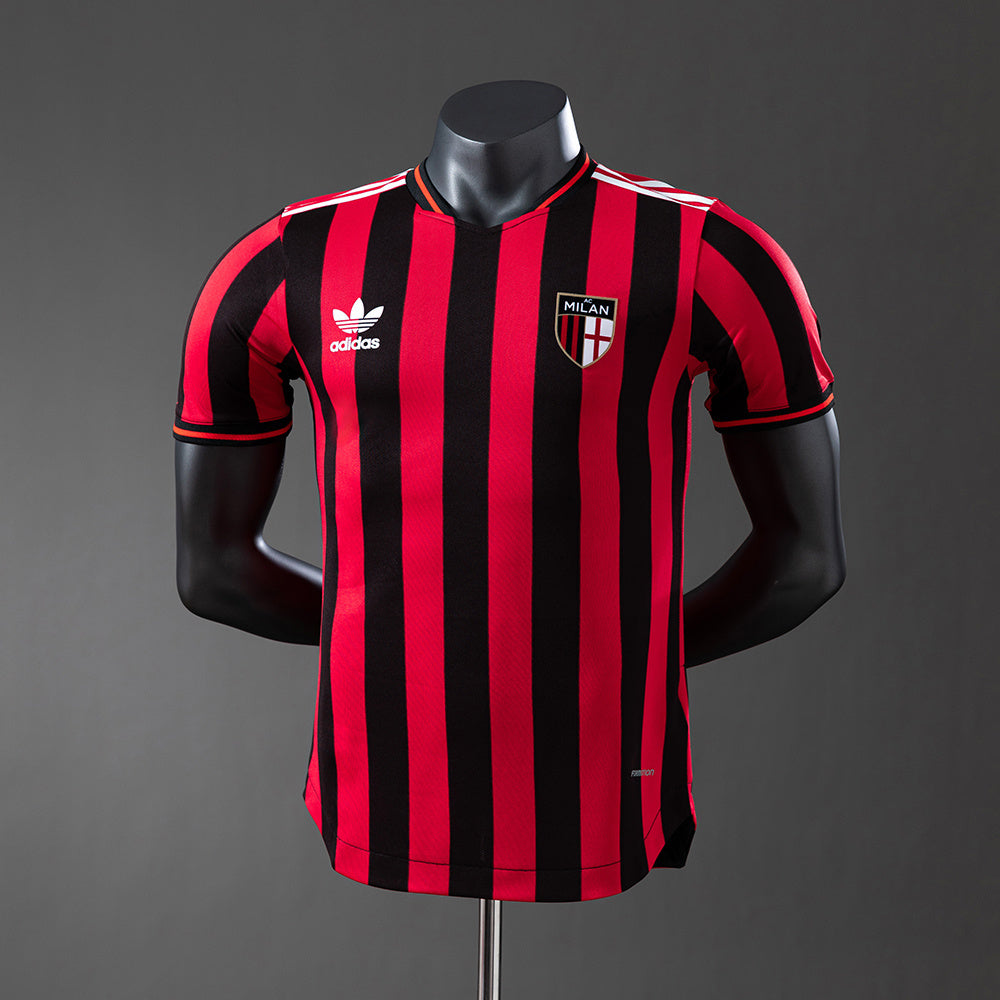 AC Milan 24-25 Retro Special Edition Player Version Jersey detail