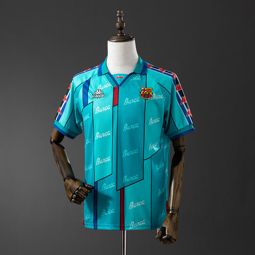 Barcelona 1995-97 Away Retro Jersey detail