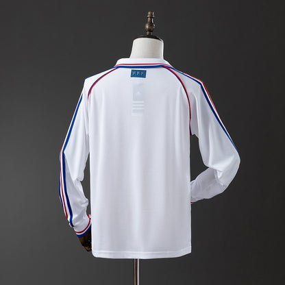 France 1998 Away Long Sleeve Retro Jersey
