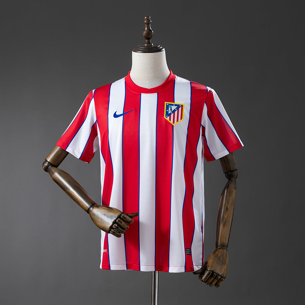 Atletico Madrid 11-12 Home Champions League Retro Jersey detail