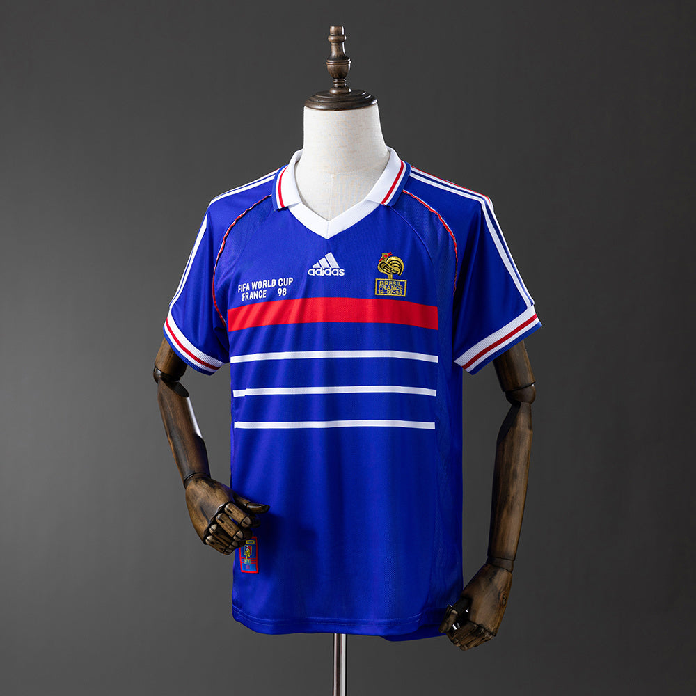 Retro 1998 France home detail