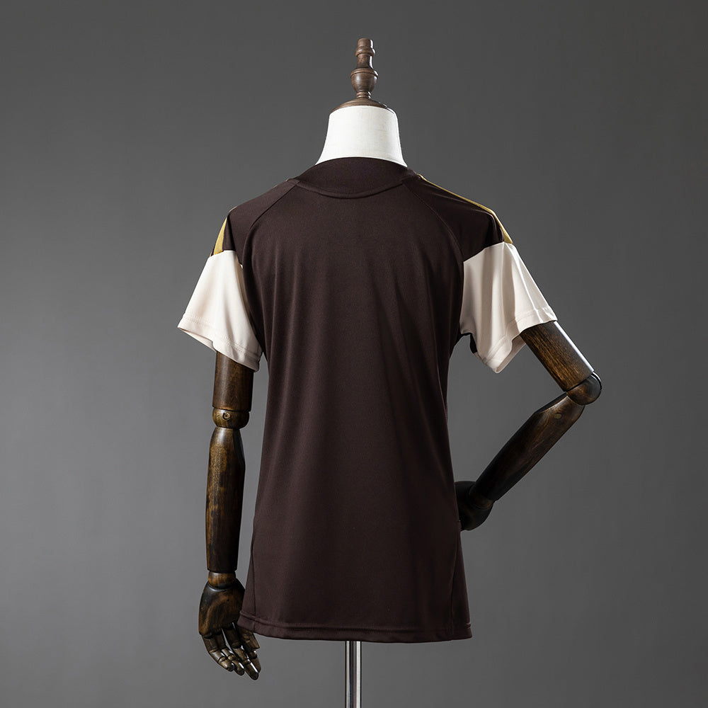 Flamengo 26-27 Women's Training Jersey - Brown detail