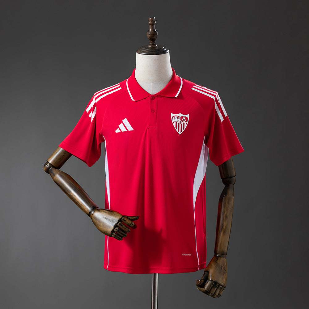 Sevilla 25-26 POLO - Red detail
