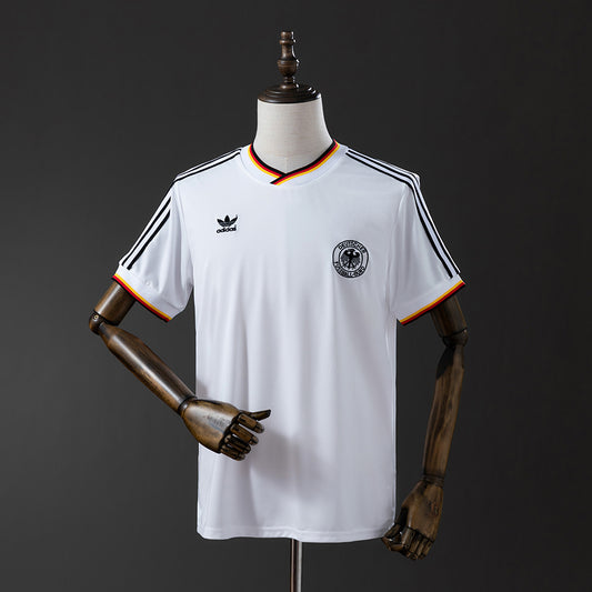 Germany 1986 Home Retro Jersey detail