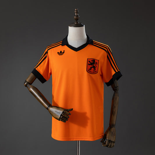 Netherlands 78-80 Home Retro Jersey
