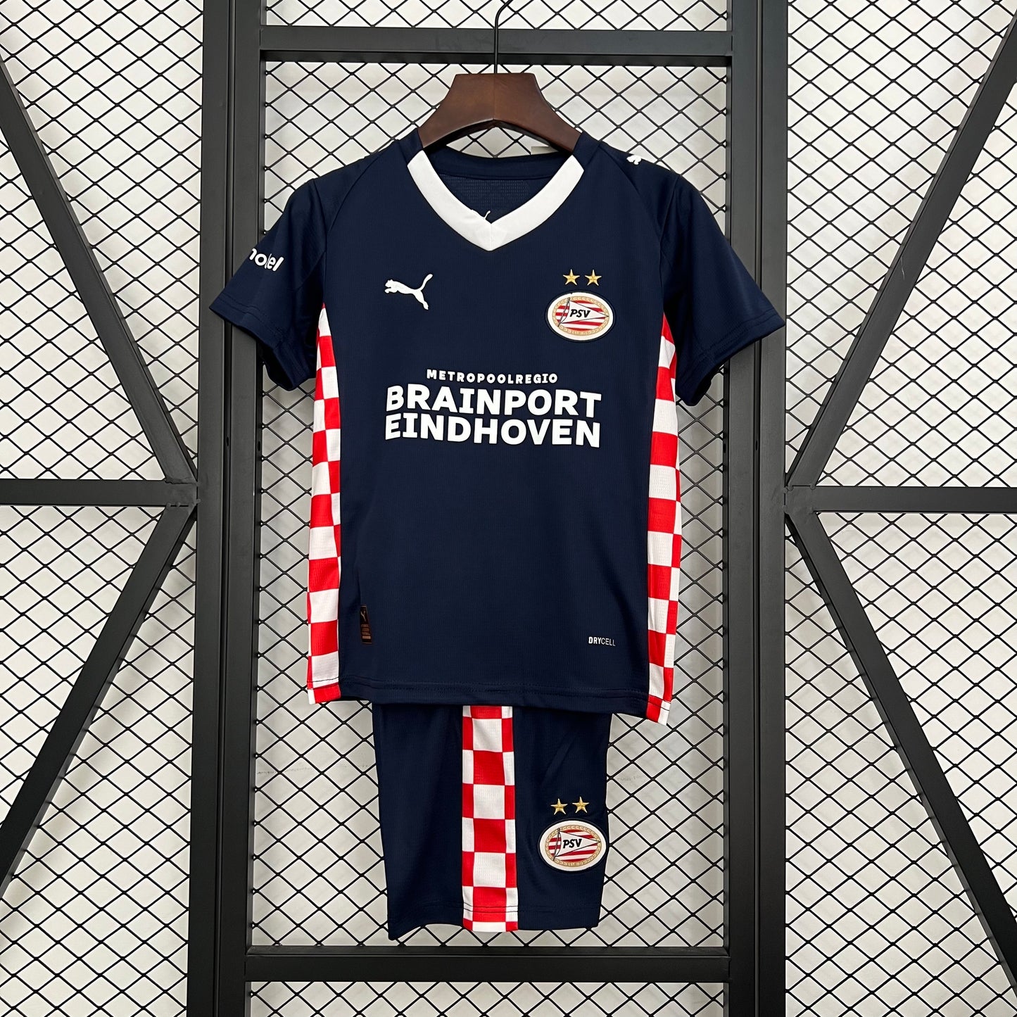 25-26 Kids PSV Eindhoven Away detail