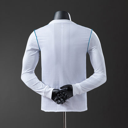 Real Madrid 17-18 Home Long Sleeve Player Version Retro Jersey