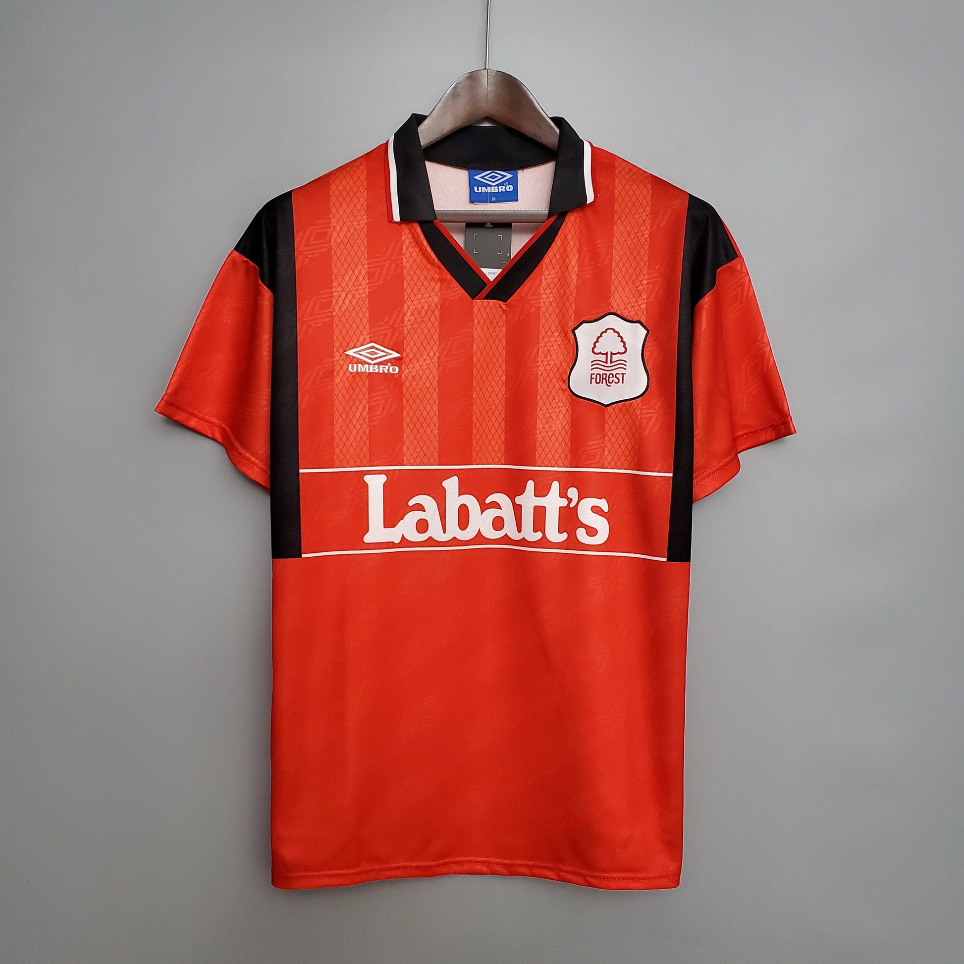 Retro Nottingham Forest 94-95 Red detail