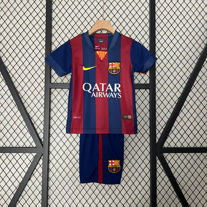 kids Barcelona 14-15 home detail