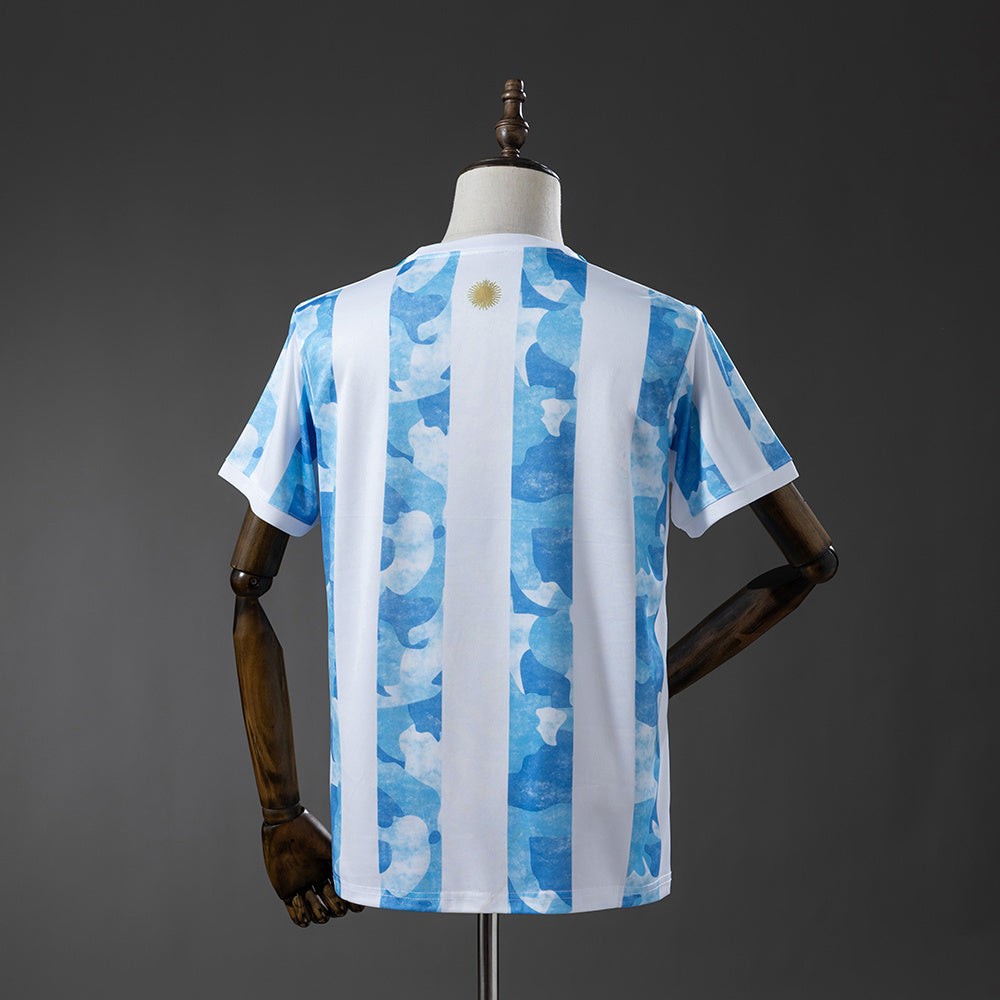 Argentina 2021 Home Retro Jersey detail