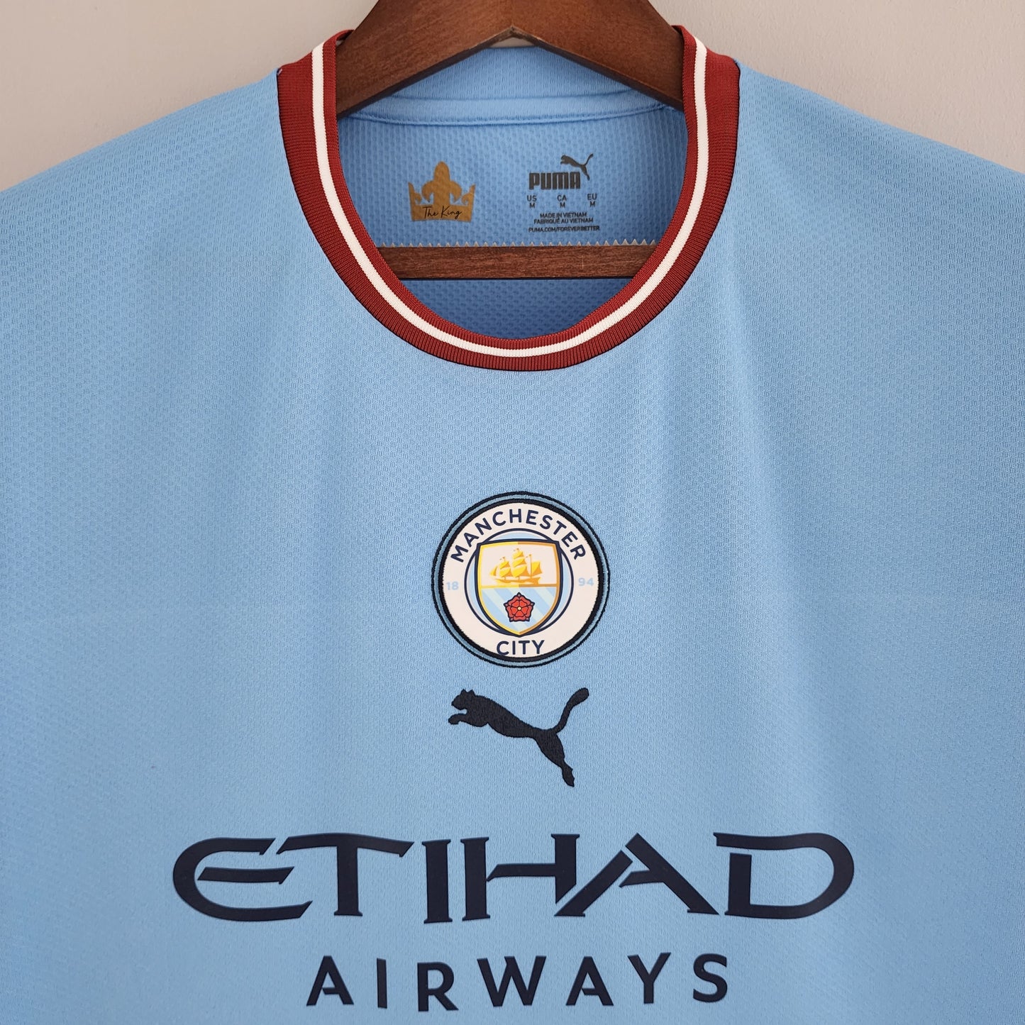 22-23 Manchester City home detail