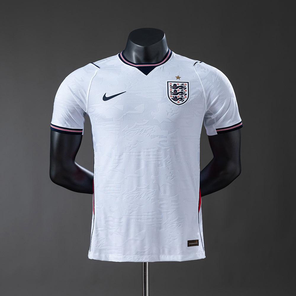 England 2026 Home Player version Jersey detail