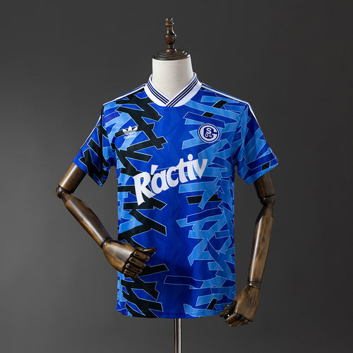 Schalke 04 92-93 Home Retro Jersey detail