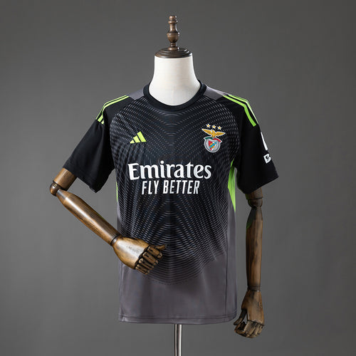 Benfica 26-27 Goalkeeper - Black - Grey Jersey detail