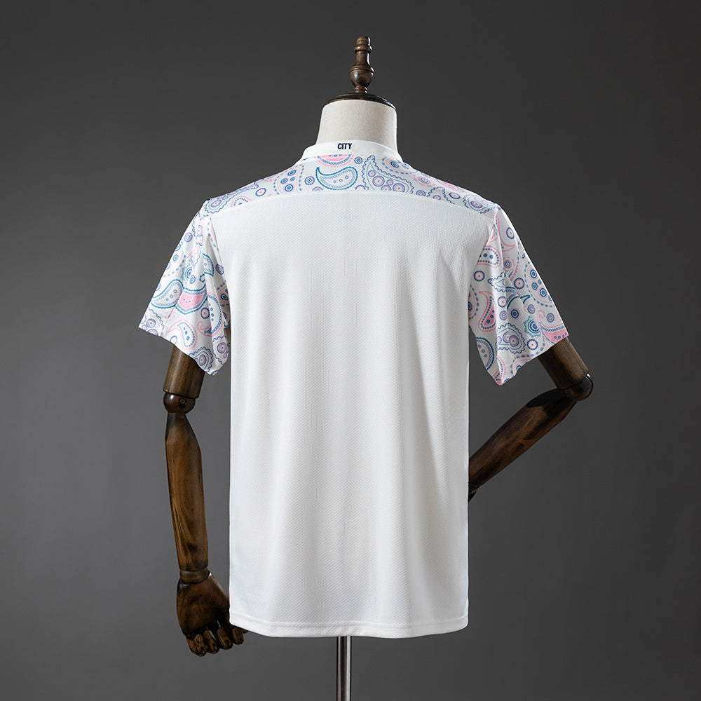 Manchester City 20-21 Third Away Retro Jersey detail