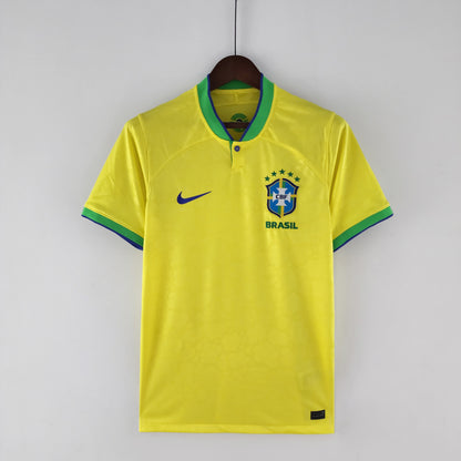 2022 Brazil World Cup jersey home detail