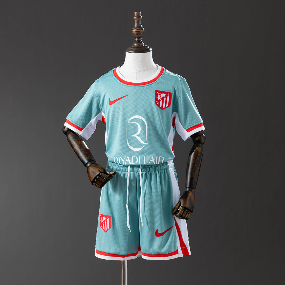 Atletico Madrid 2024-25 Away kids kit Jersey SZIE 16-28 detail