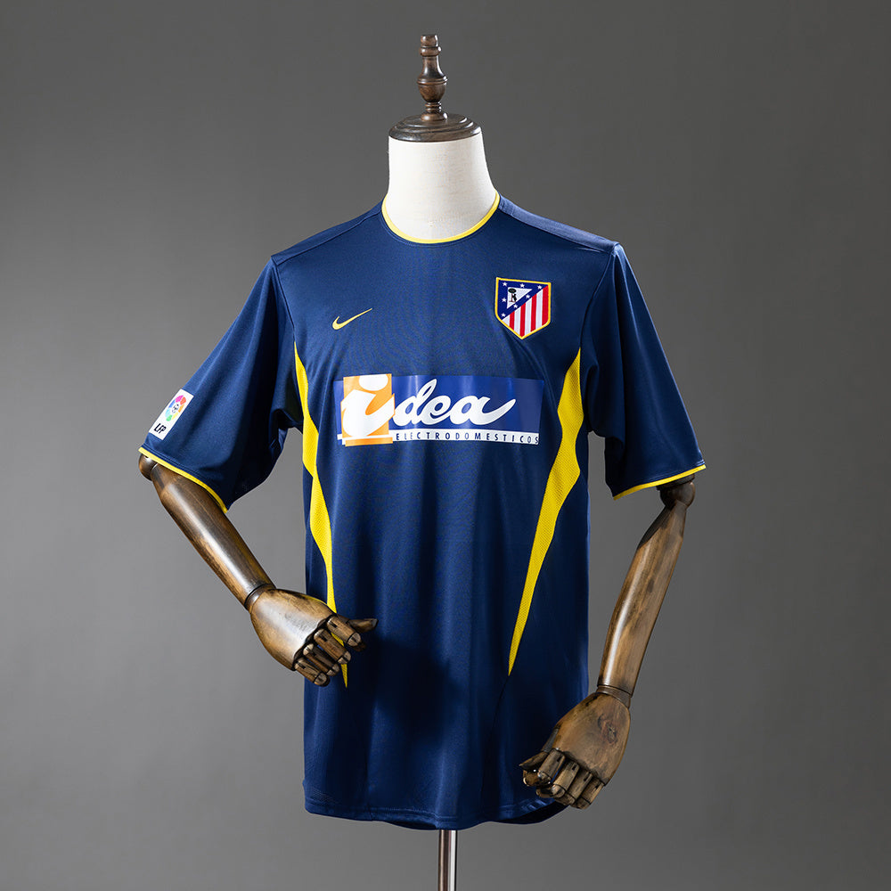 Retro Atletico Madrid 02-03 Away detail