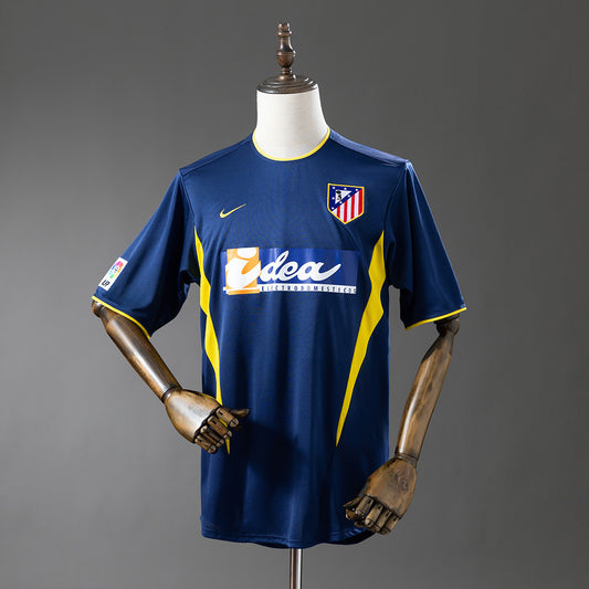 Retro Atletico Madrid 02-03 Away detail