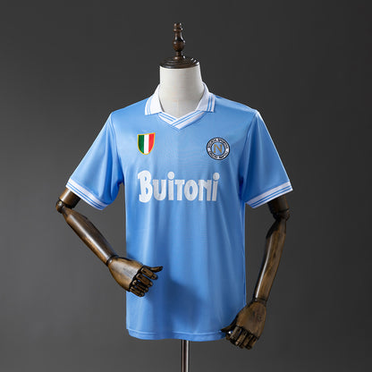 Retro Napoli 86-87 home detail