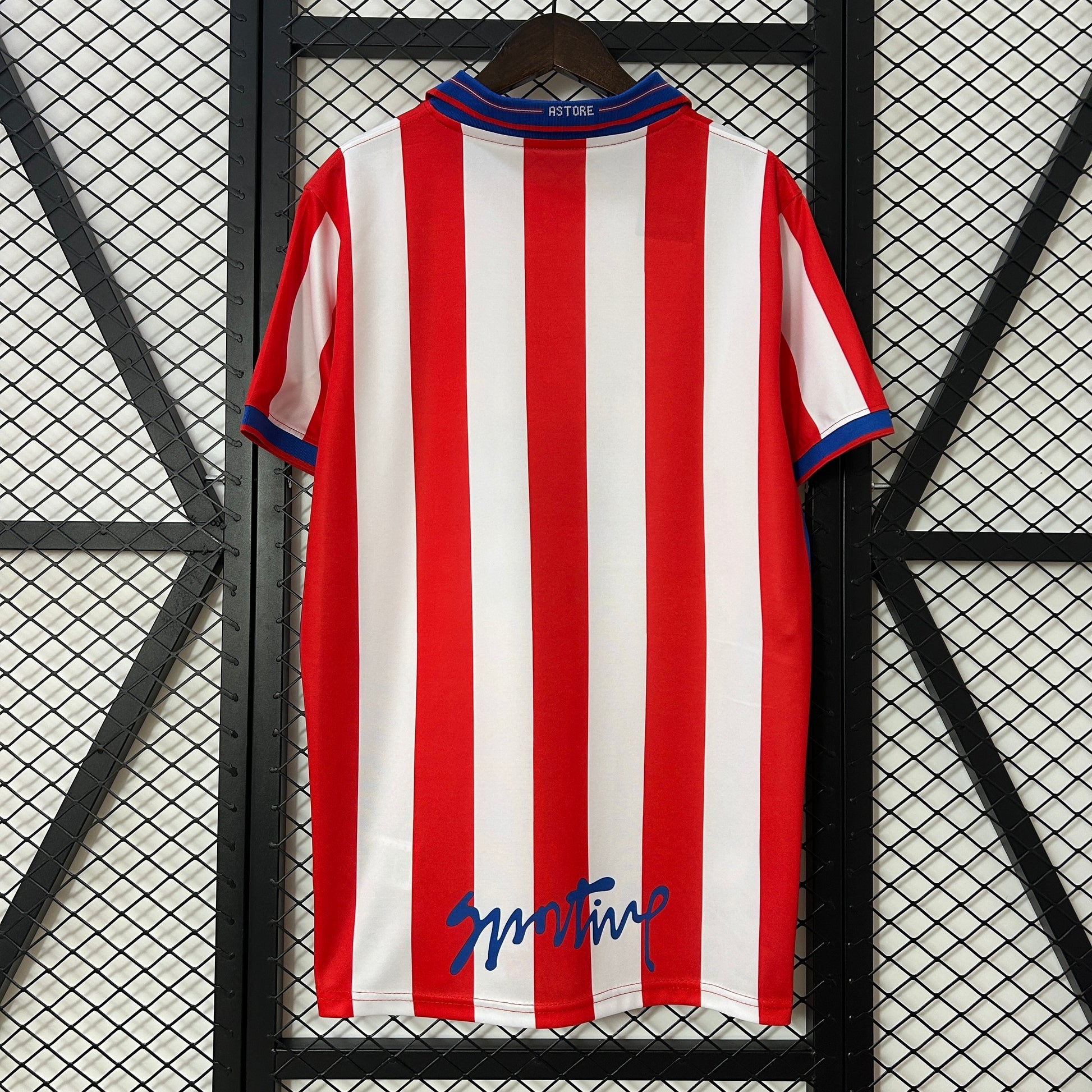 Retro Sporting Gijon 01-02 Home detail
