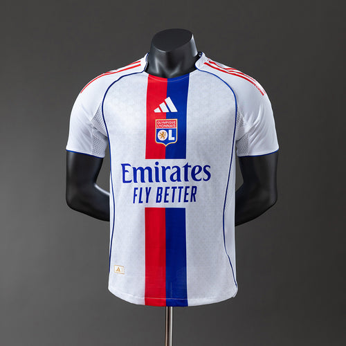 Olympique lyonnais 25-26 Player Version Home Jersey detail