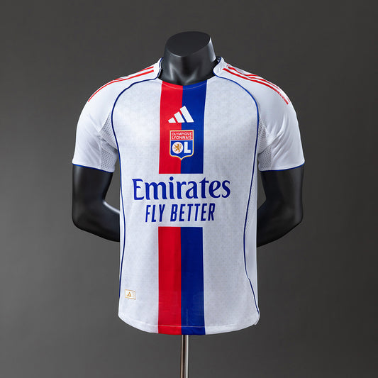 Olympique lyonnais 25-26 Player Version Home Jersey detail