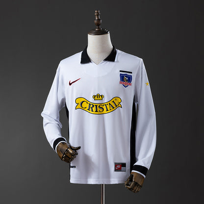 Retro long sleeve colo colo 97-98 home detail