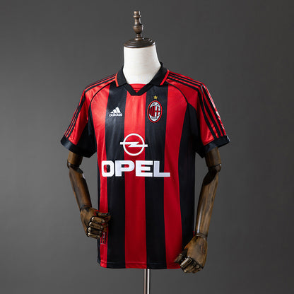 Retro AC Milan 98-99 Home detail