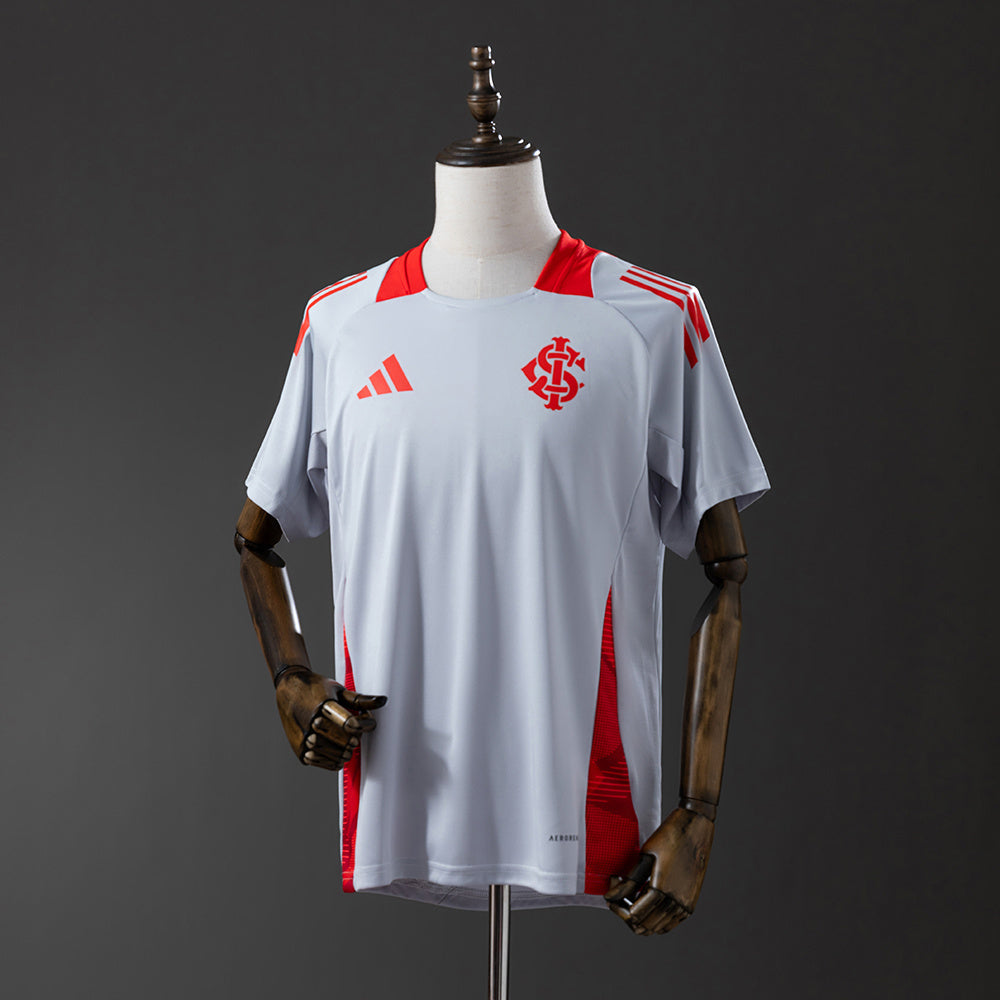 Internacional 25-26 Training Suit Grey Jersey detail
