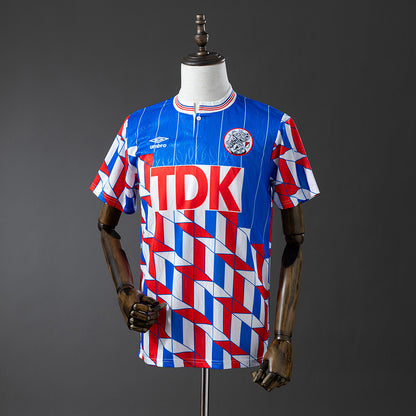 Ajax 1989-90 Away Retro Jersey detail