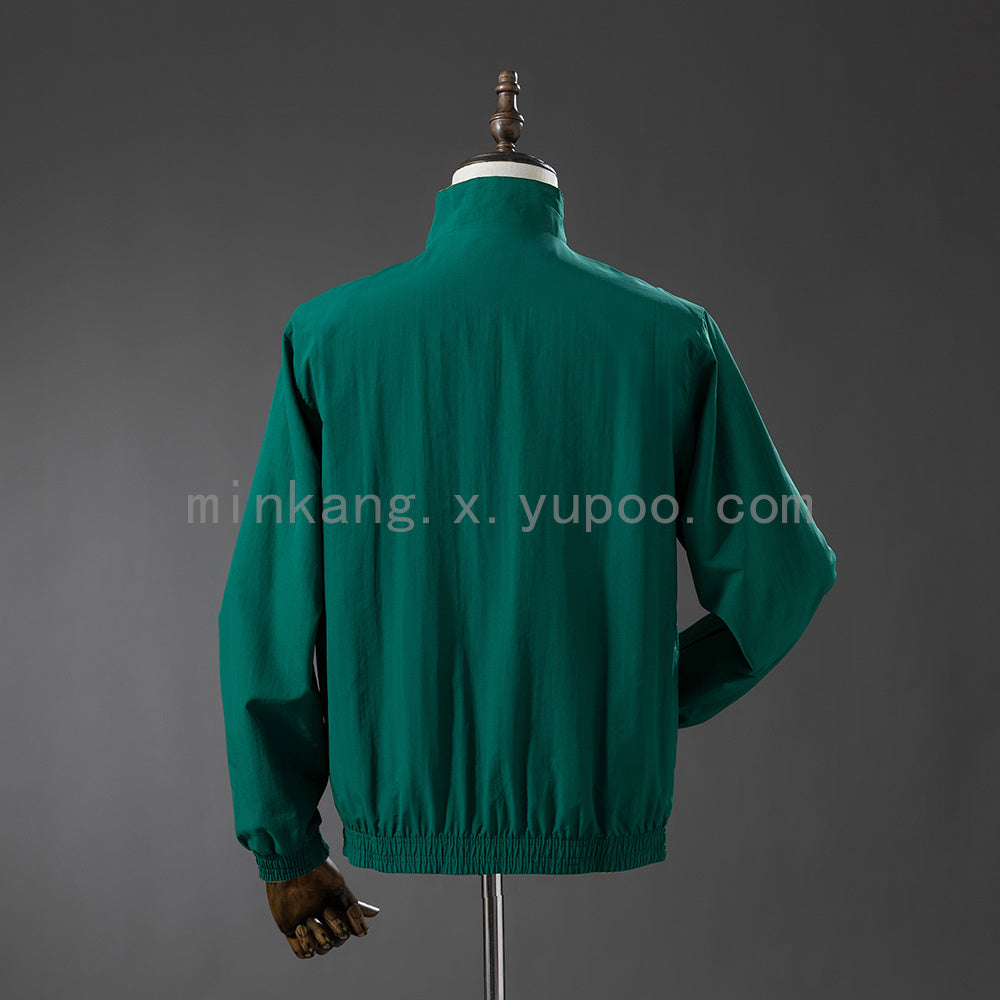 Real Betis Reversible Jacket Windbreaker - Green & Yellow detail