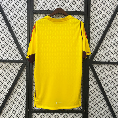 24-25 Flamengo Limited Edition Goalkeeper Yellow Jersey detail