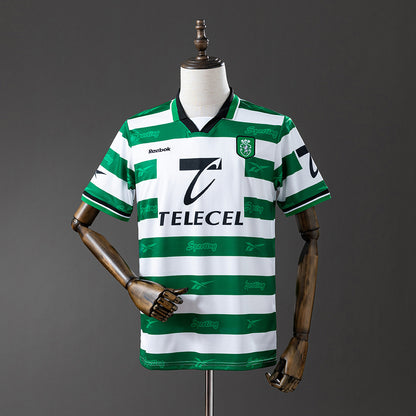 Retro Sporting Lisbon 99-00 home detail
