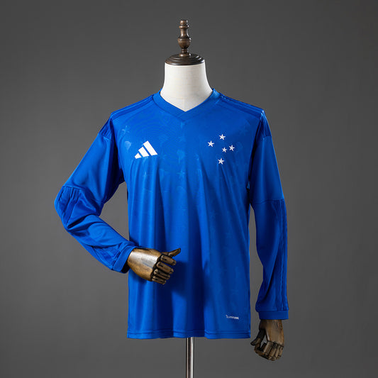 Cruzeiro 26-27 Home Long Sleeve Jersey detail