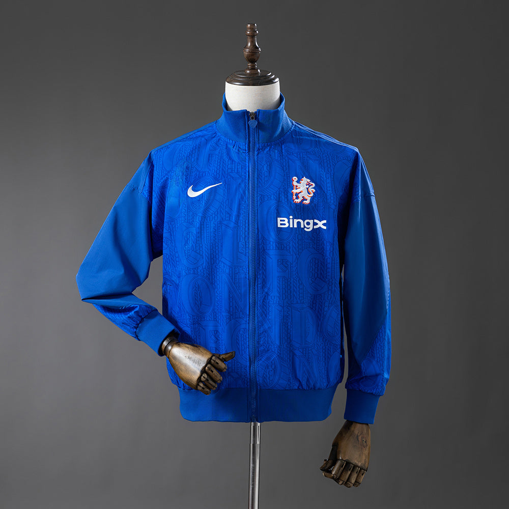 Chelsea Windbreaker - Blue detail
