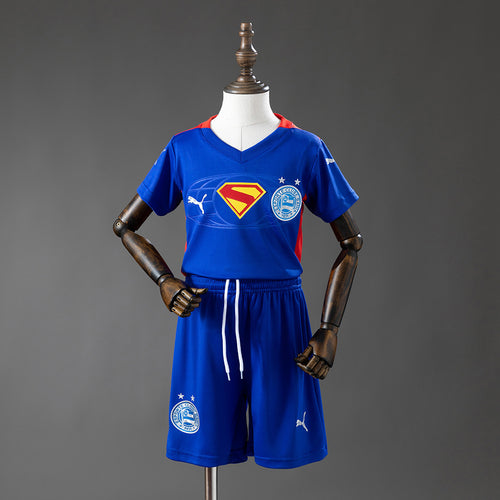 Bahia 25-26 Kids kit Superman Edition - Blue & Red Jersey