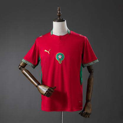Morocco 2026 Home Jersey detail